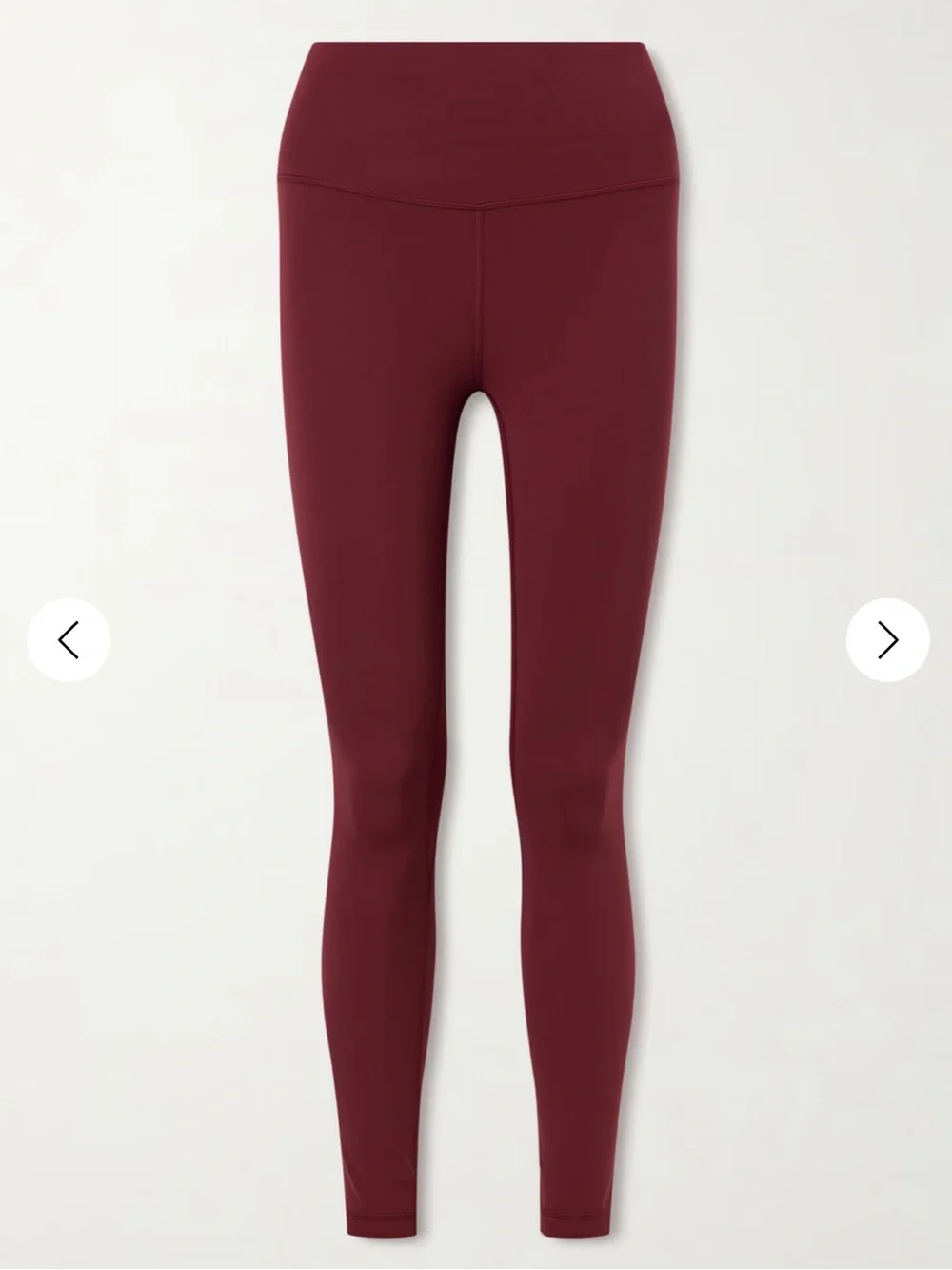 LULULEMON Align Leggings Burgandy 25”